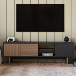 Hanah Home Soporte para TV Ravello - Roble cálido, Antracita